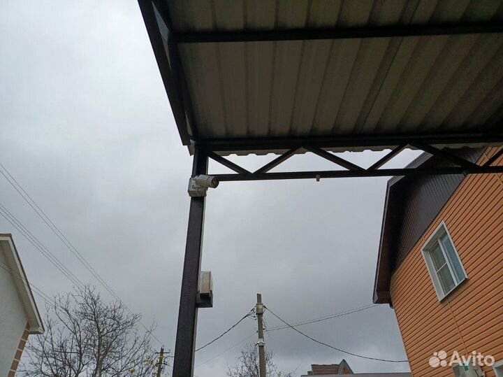 Монтаж камер видеонаблюдения с гарантией