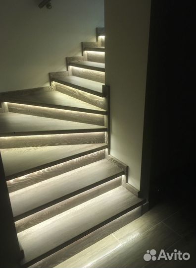 Подсветка лестницы с датчиком движения