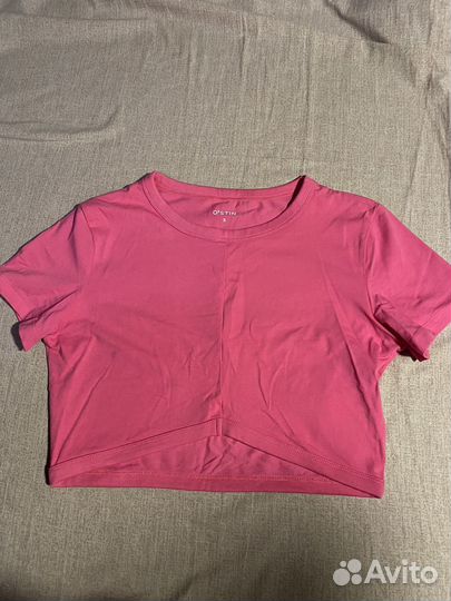 Розовый топ женский