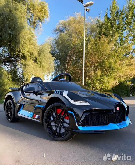 Детский электромобиль bugatti