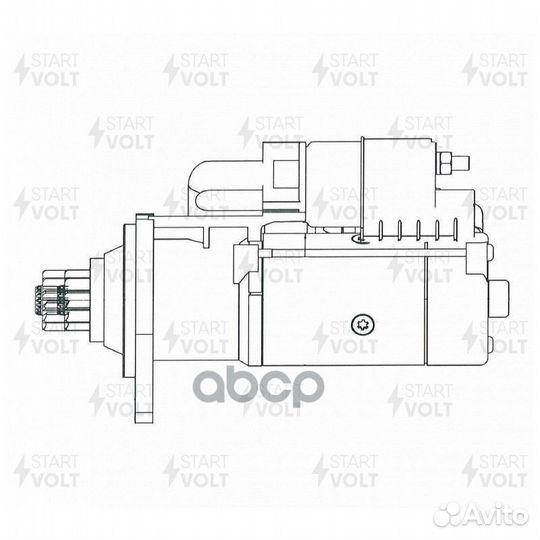 Стартер 24В 5,5кВт LSt 2801 startvolt