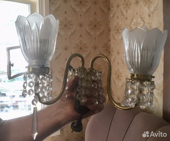 Люстра хрустальная