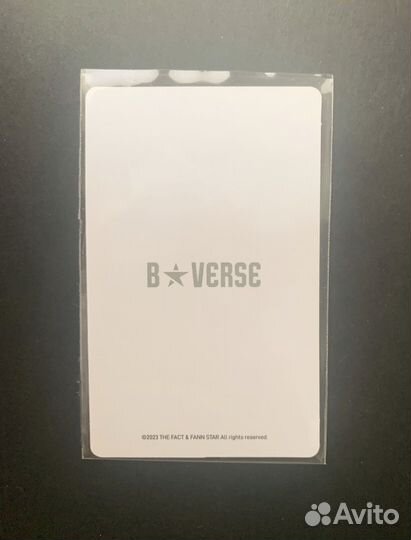 Карта Тэхена B Verse Япония