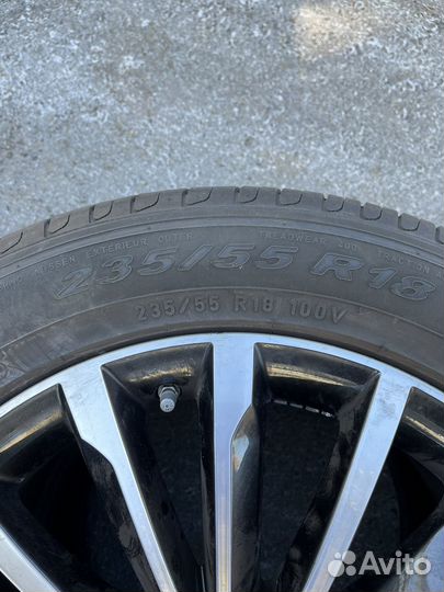 Оригинальные диски на резине R18