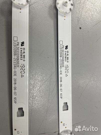 Led подсветка LED32D06-ZC22AG-03E