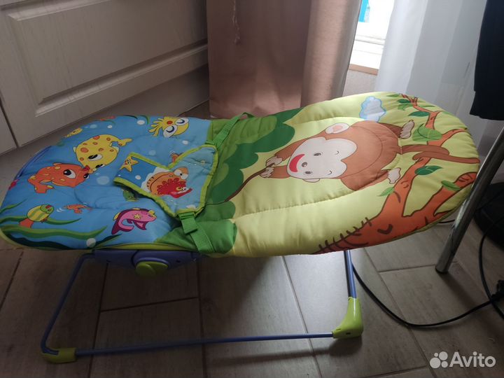 Детские качели шезлонг