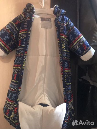 Демисезонный комбинезон трансформер