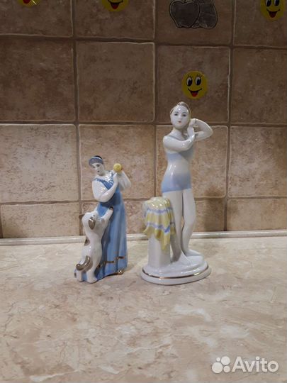 Фарфоровые статуэтки СССР