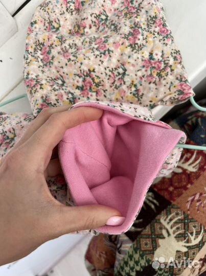 Шапочка и снуд для девочки весна