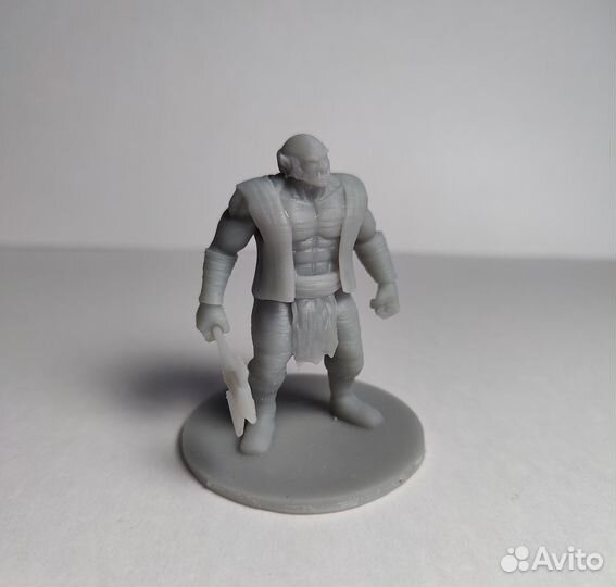 Полуогр: фигурка для DnD