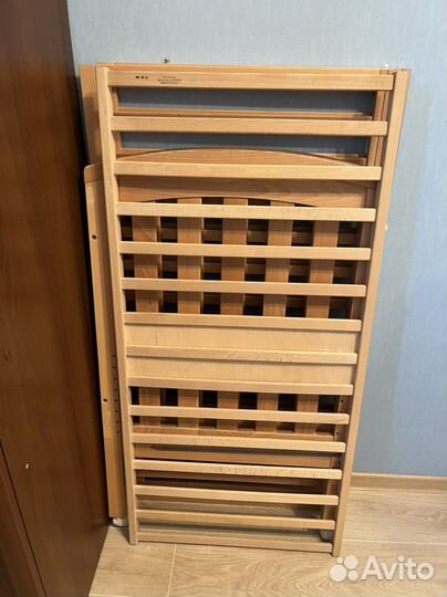 Кроватка детская mothercare массив бука с матрасом