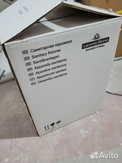 Унитаз подвесной Lavinia Boho Biore Compacto