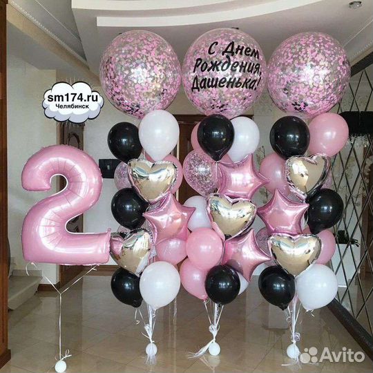 Гелиевые и воздушные шары