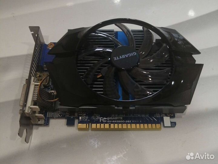 Видеокарта gtx 650 2 gb