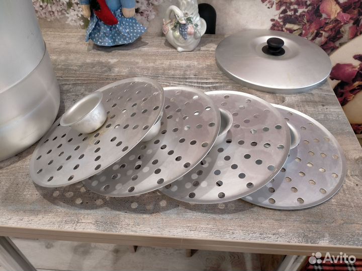 Мантоварка алюминиевая