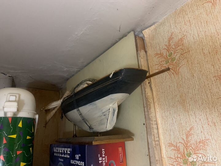 Модель корабля из дерева