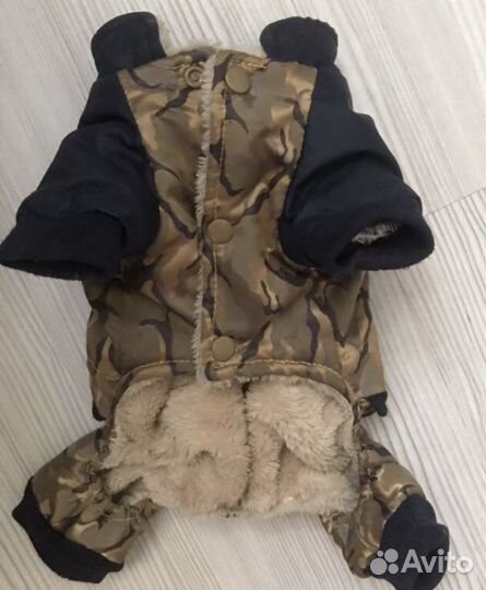 Теплый Комбинезон для маленькой собаки