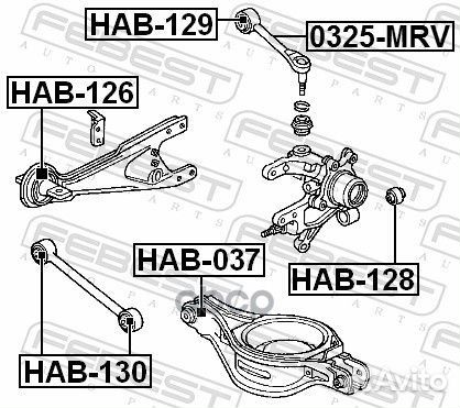 Сайлентблок HAB-126