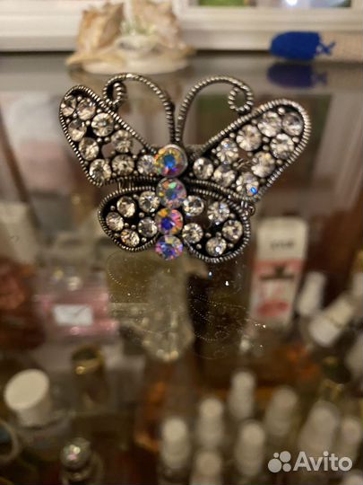 Бабочка перстень