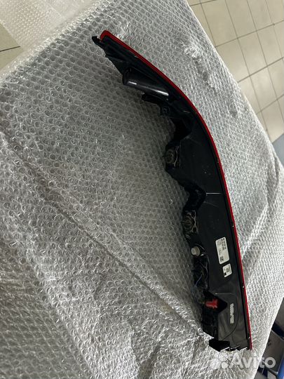 Фонарь в бампер левый Ауди Ку 7 Audi Q7