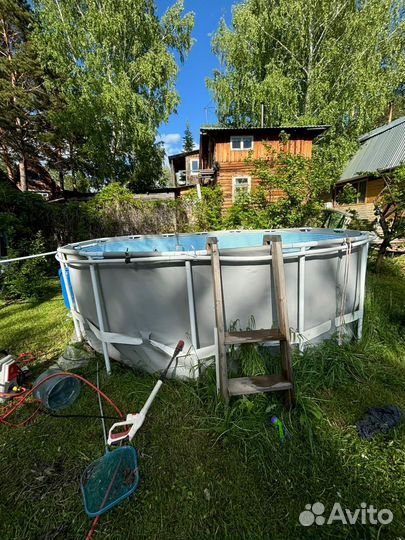 Каркасный бассейн бу