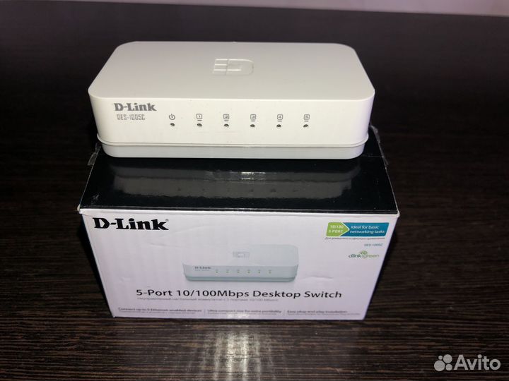 Свитч - Коммутатор D-Link DES-1005C