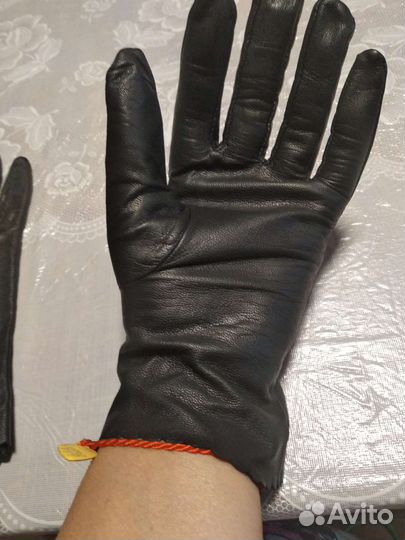 Перчатки натуральная кожа