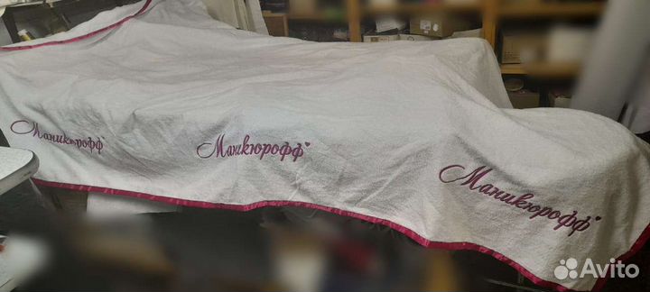 Махровая простынь 150*200 см Белая