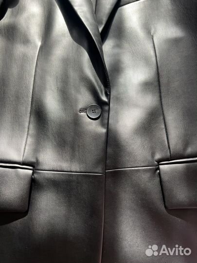 Кожаный Пиджак zara