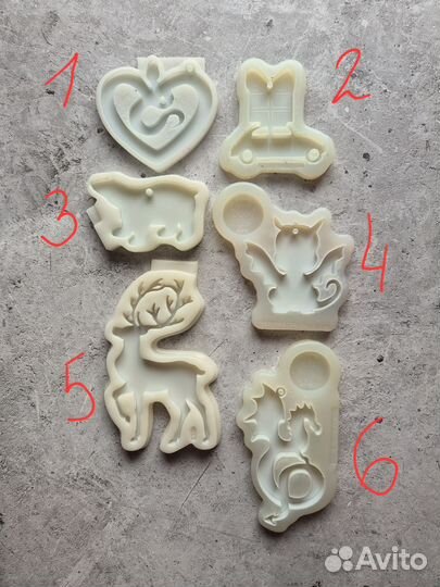 Молд силиконовый для эпоксидной смолы