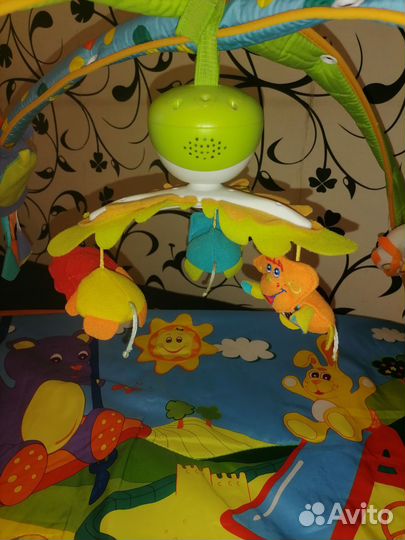Развивающий коврик tiny love солнечная полянка