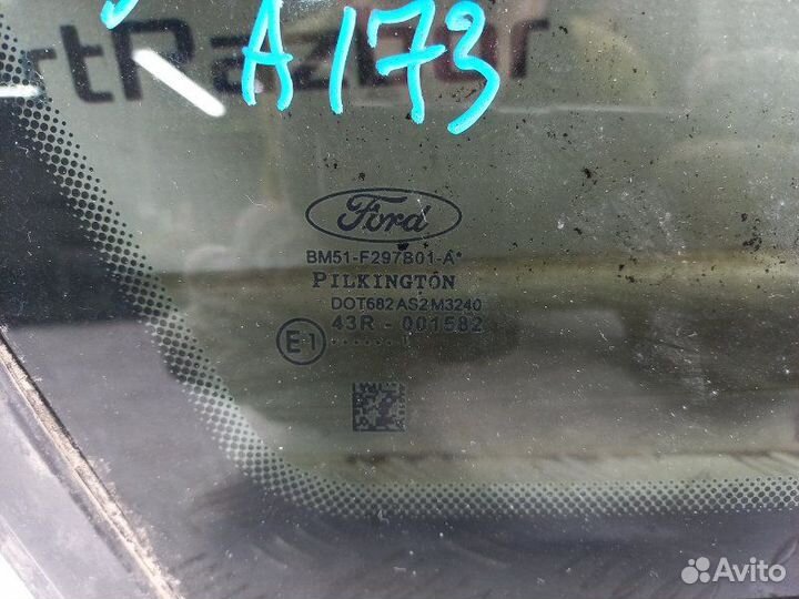 Стекло кузовное заднее левое Ford Focus 3 MK3 1.6