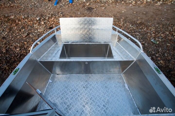 Алюминиевая моторная лодка Тактика-430 DC