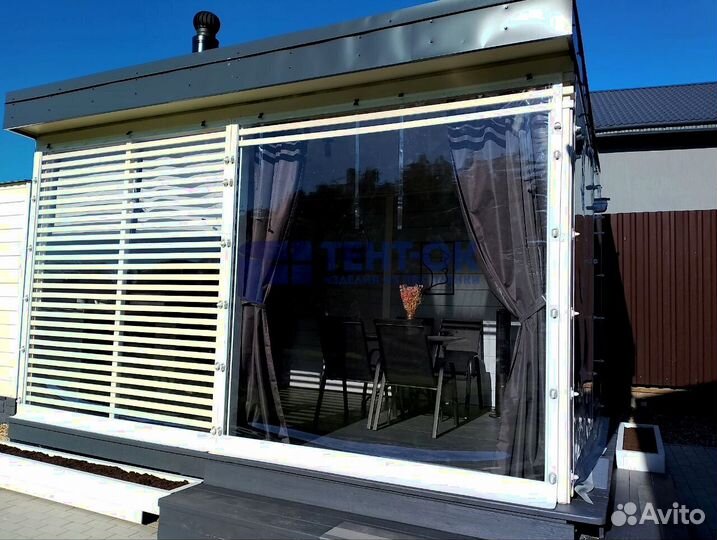 Мягкое стекло для беседок