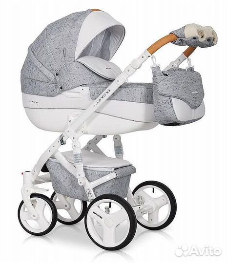 Коляска 2 в 1 Riko Bruno Luxe