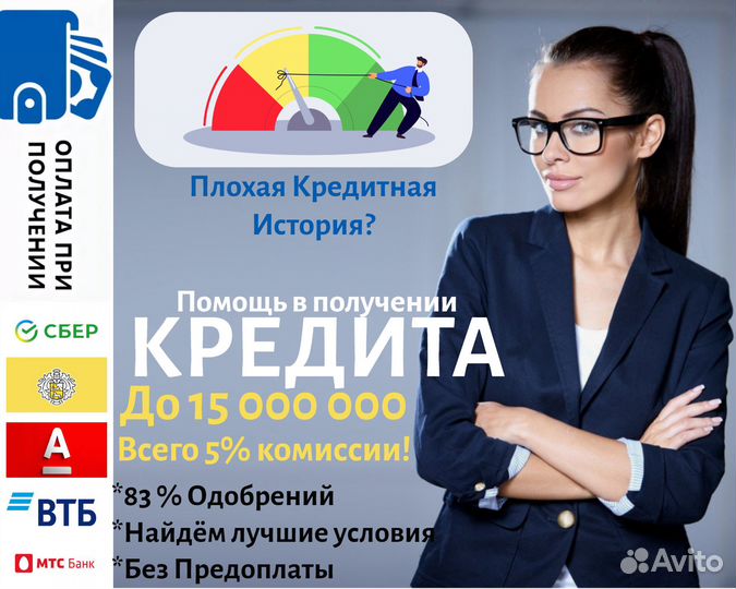 Помощь в получении кредита