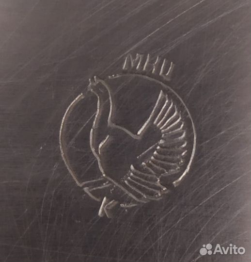 Сервировочные блюдо Мельхиор