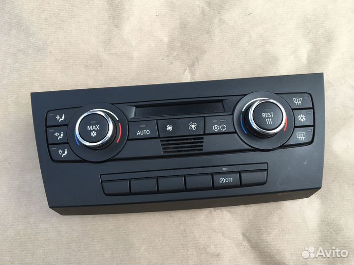 Панель управления климатом BMW 3 E90 E91 E92 E93