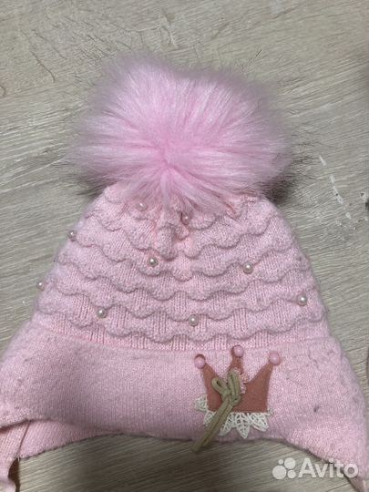 Шапки для девочки на 1 год