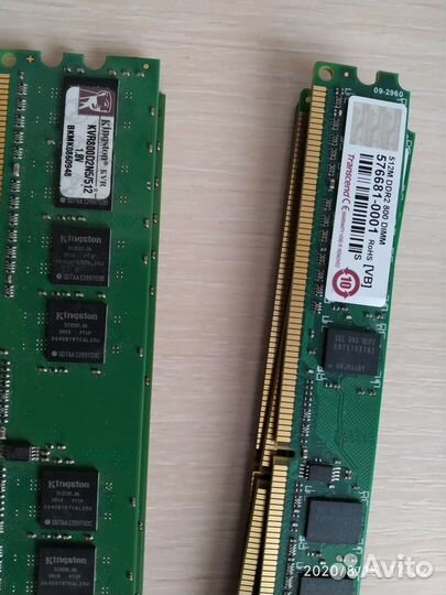 Оперативная память DDR и DDR2