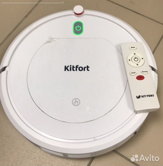 Робот-пылесос Kitfort KT-531, белый