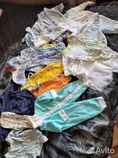 Детские вещи пакетом от 0