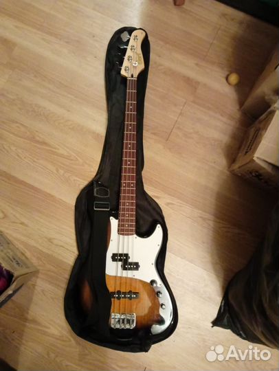 Бас гитара Cort GB14PJ-BK