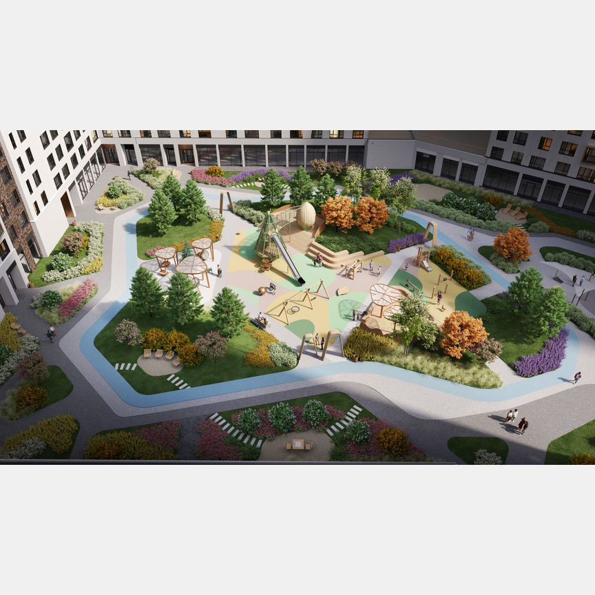 1-к. квартира, 49,4 м², 14/23 эт.