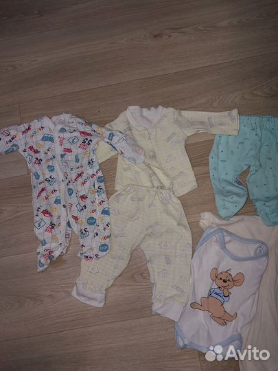 Вещи для новорожденного мальчика пакетом