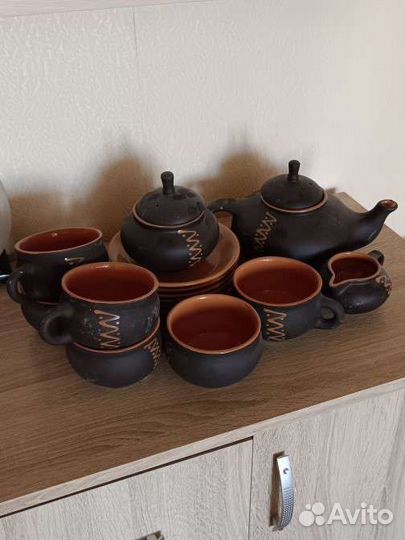 Сервиз керамический ручной работы