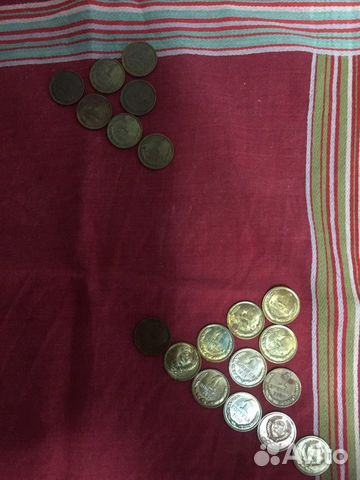 Монеты СССР номиналом 1 копейка