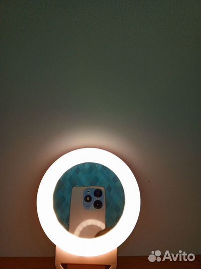 Кольцевая лампа для съемки видео на телефон RGB