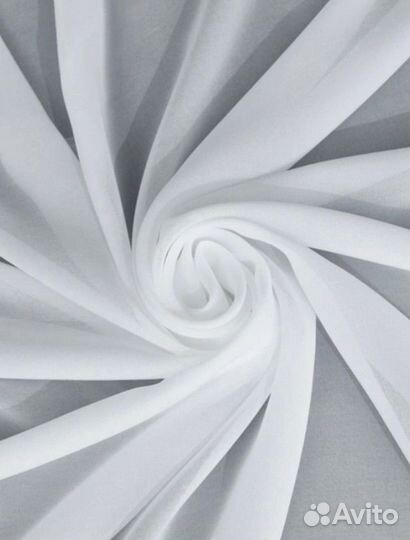 Тюль шифон готовый