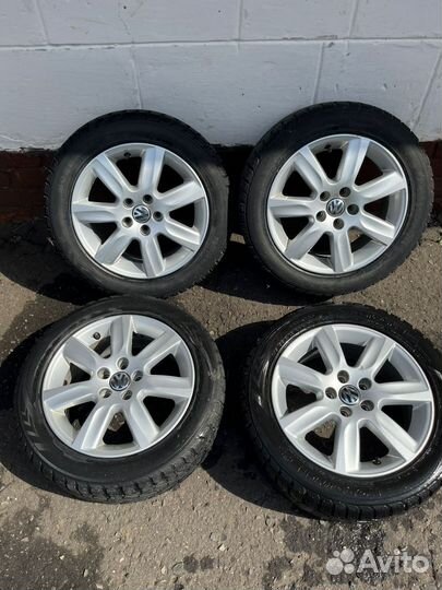 Литые диски оригинальные на фольксваген поло